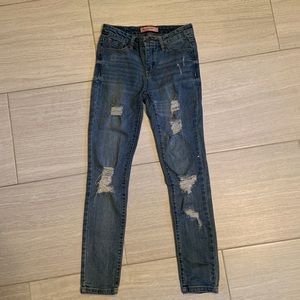 Girls jeans-age 10-11 year old. Worn 2x.